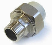 Изображение Муфта PPRC(ПП тип 3)разъН40*1 1/4 резьба наружАмерика