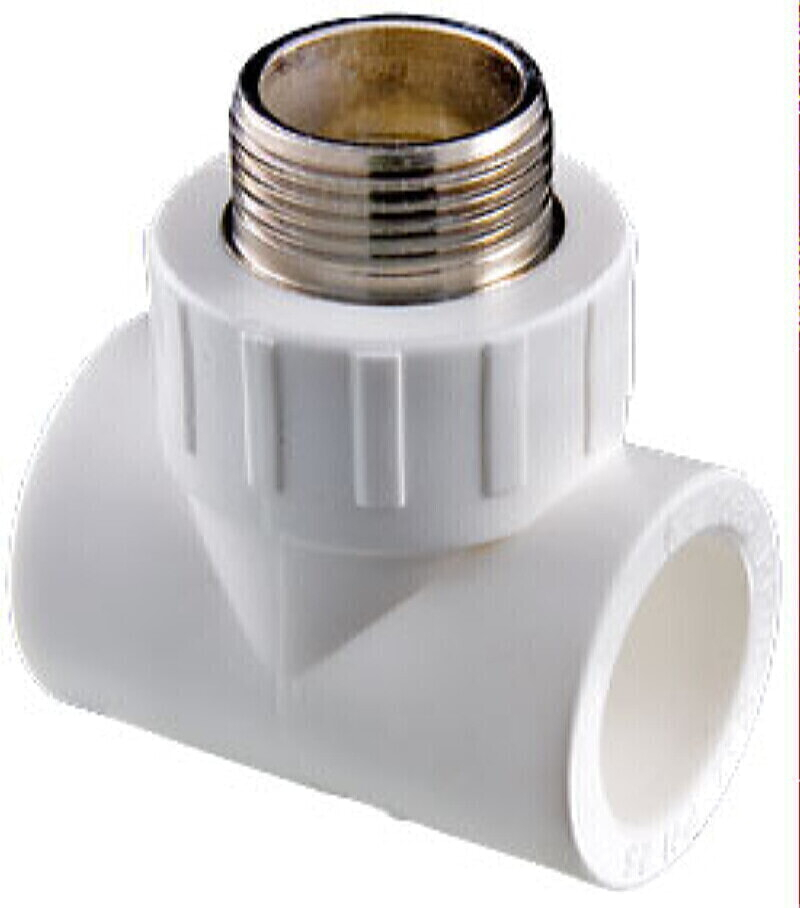 Изображение БЕЛЫЙ Тройник PP-R 32*3/4 НР